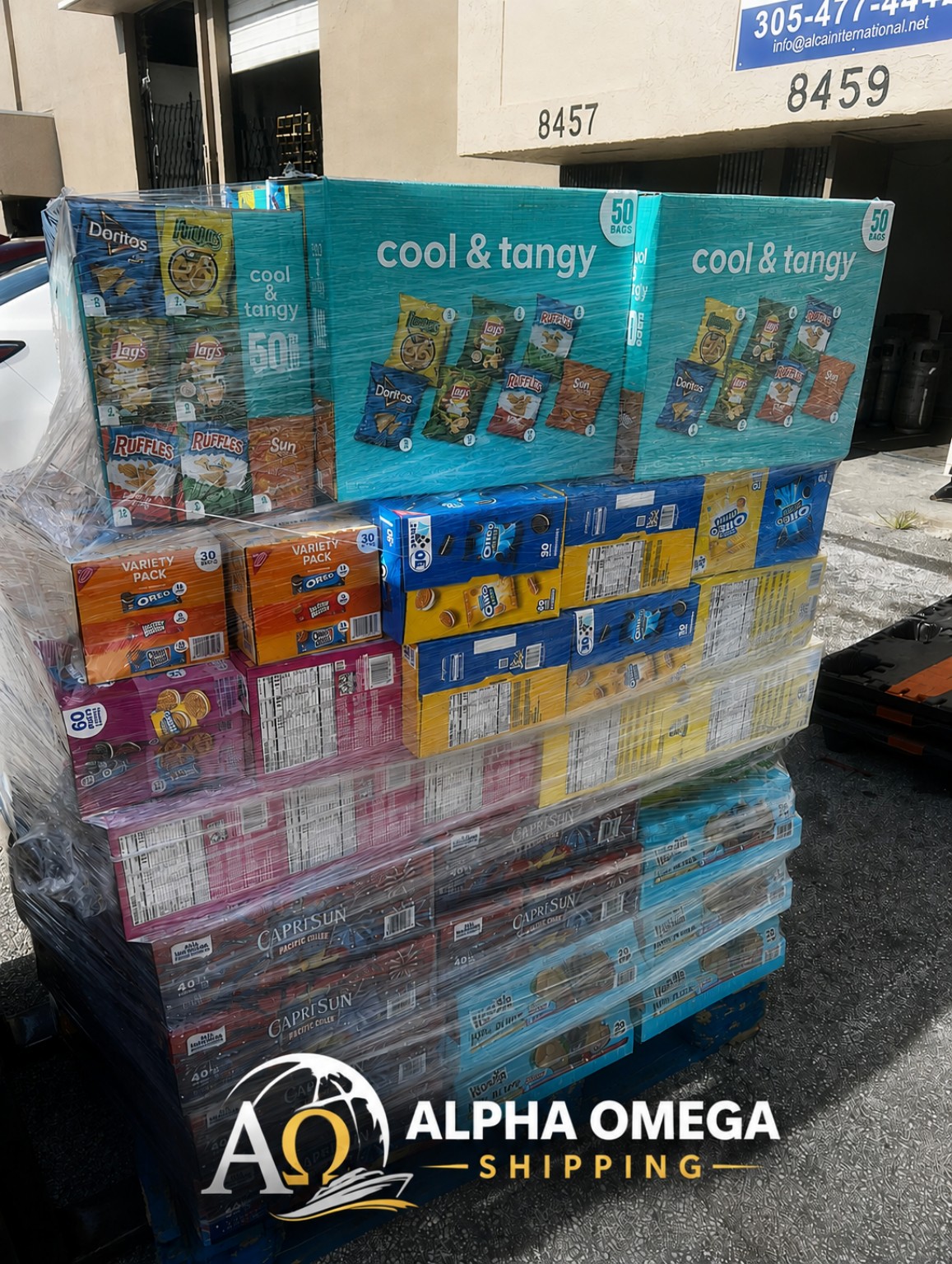 Alpha Omega Shipping pallet