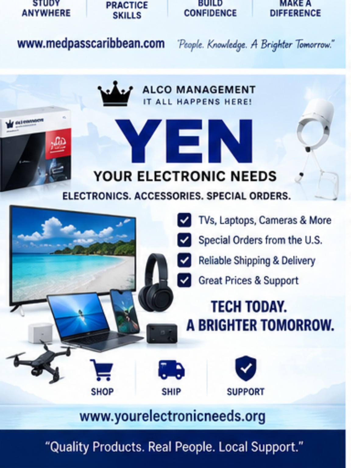 YEN Electronics flyer